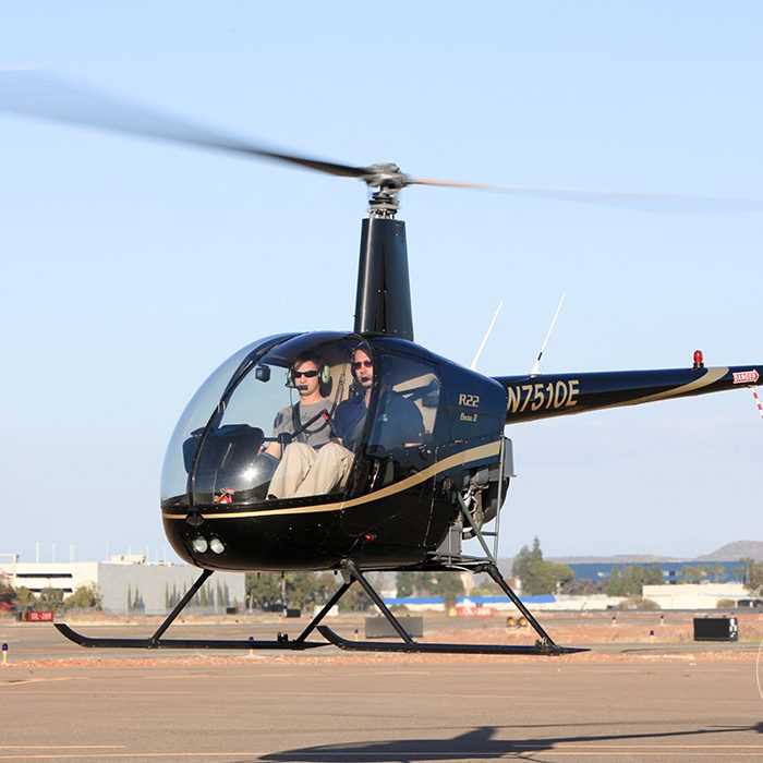 Helicopter pilot training courses